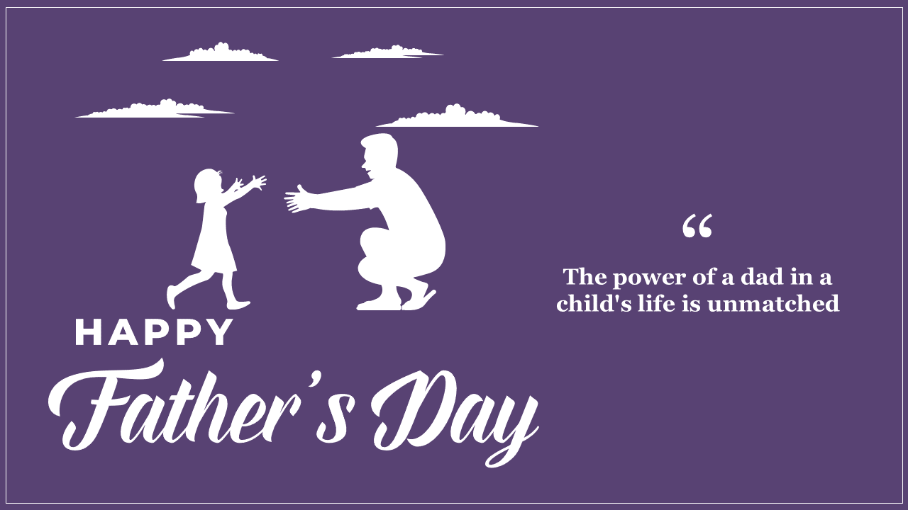 Fathers Day PowerPoint Slide